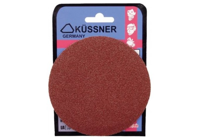 Disque de ponçage TS38R P80 Velcro diamètre 125mm Kussner 5pièces