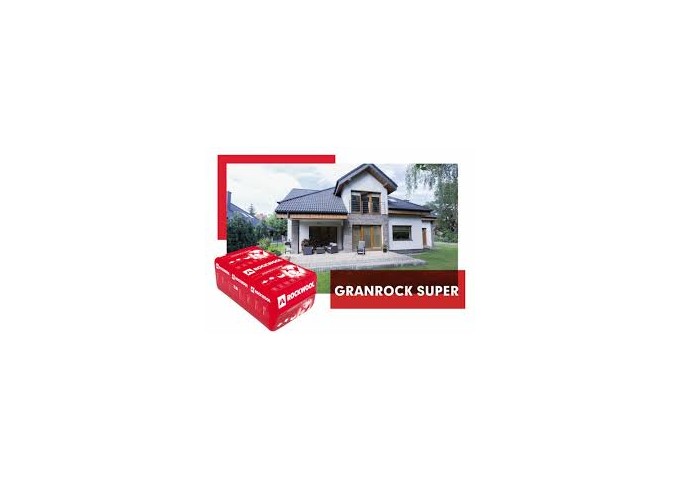 Rockwool Granrock Super Billes en Laine roche RF Anti.feu sac 20kg