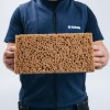 Taloche plastique 280x40mm avec eponge gros pores Kubala 0379 pièce