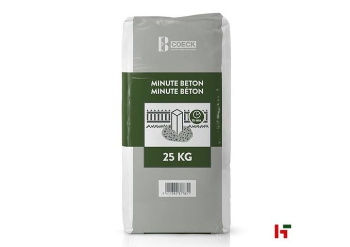 Sac minute beton préparé Coeck sac 25kg