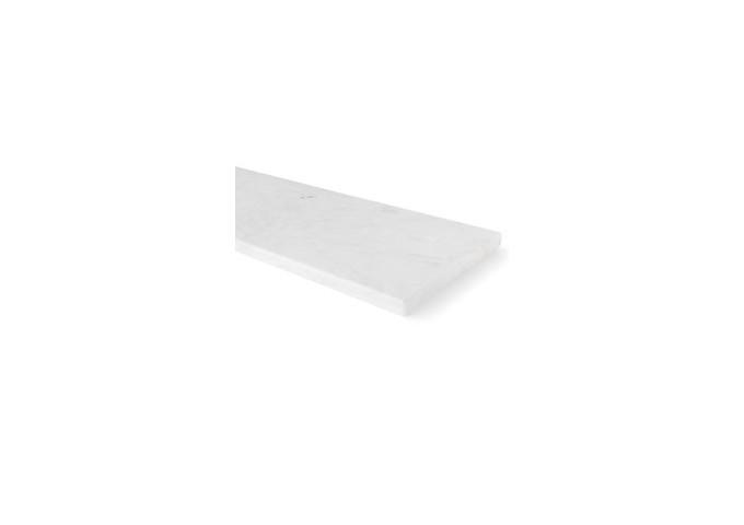 Tablette Marbre Blanc 151x25x2cm NORDIC WHITE pièce