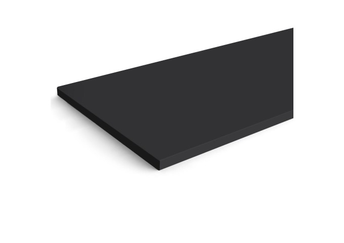 Tablette CERAM NOIR 176x30x1.5cm DARK BLACK pièce