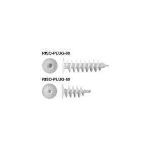 BLISTER Chevilles Spirale 28x55mm pour fixations dans isolant Rawlplug/ 4pièces