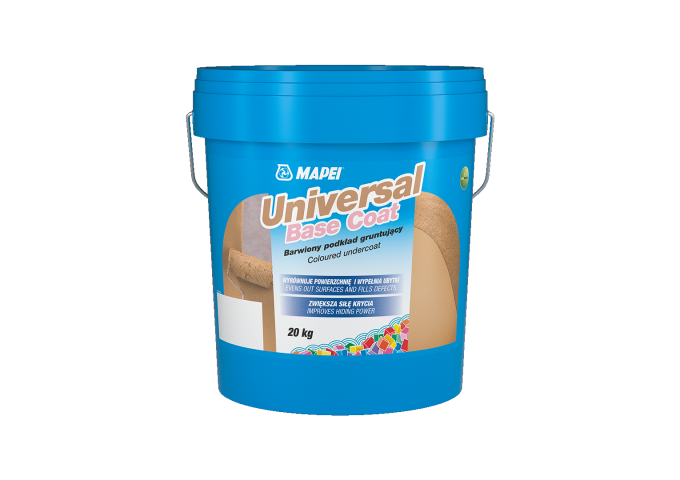 Primer Blanc Mapei Universal Base Coat avant pose crépis seau 20Kg