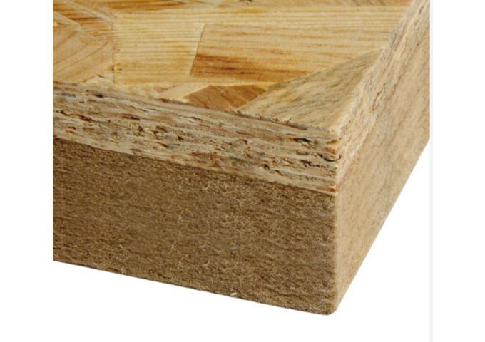 Panneau PAVACOUSTIC 27S 15mm+12mm OSB+Isolant Laine de bois 244x60cm panneau 1.46m²