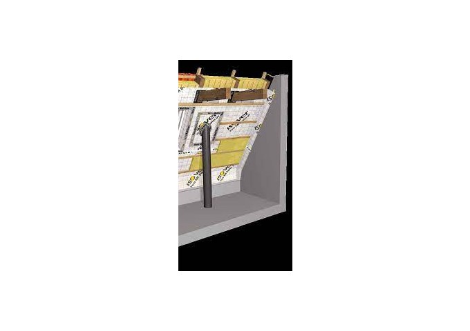 Pare vapeur . frein.vapeur Isover Vario 27002 KM DUPLEX 40x1.5mètres Rouleau 60m²