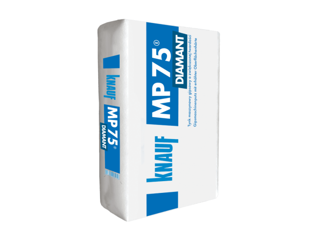 Plâtre Knauf MP75 DIAMANT palette 40 sacs x 30Kg 1200Kg