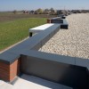 COUVRE MUR Aluminium 400mm 7016 brillant Epaisseur 1mm pièce 6mètres