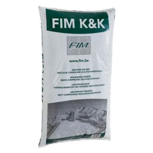Mortier d'isolation FIM K/K pour sol/ sac 60Litres
