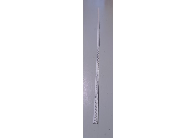Cornière PVC 20x20mm pièce 2.5mètres
