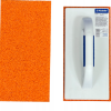 Taloche en plastique avec éponge orange 280x140mm poignée Kubala pièce
