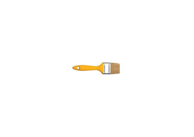 Pinceau plat pour Universel 50mm avec manche jaune pièce