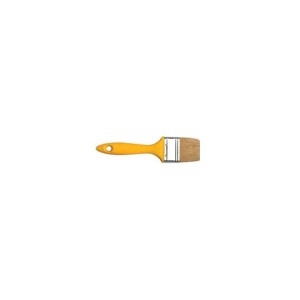 Pinceau plat pour Universel 50mm avec manche jaune/ pièce