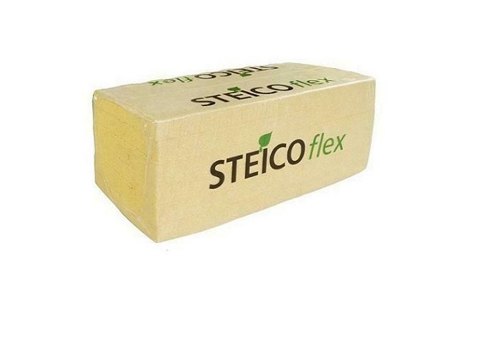 Isolant laine bois SEMI.RIGIDE 12cm Steico Flex 038 ballot 2.8m²