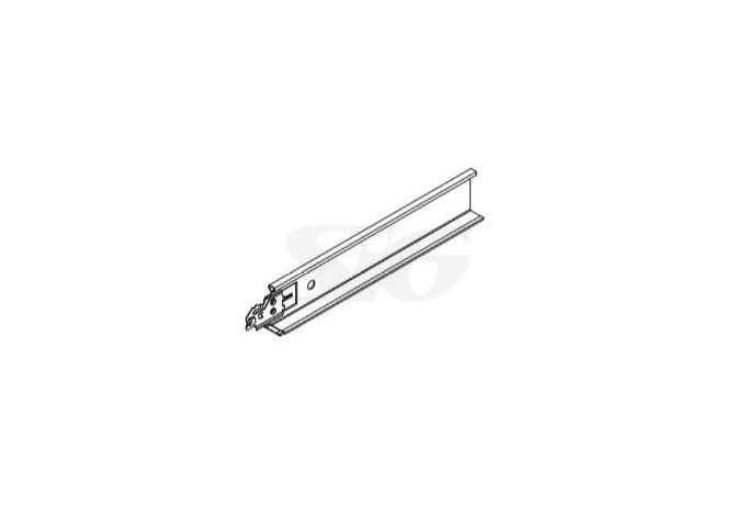 Entretoise a click T24x38mm blanc Chicago Metallic pièce 0.6m