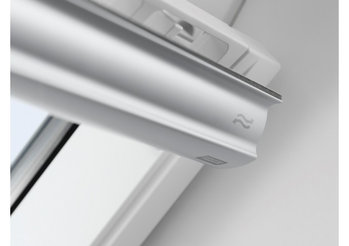 Velux rotation Blanc GLU MK04 78x98cm 0051B PVC pièce