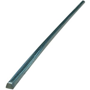 Baguette de zinc de soudage en triangle 44cm 0.238kg/ pièce