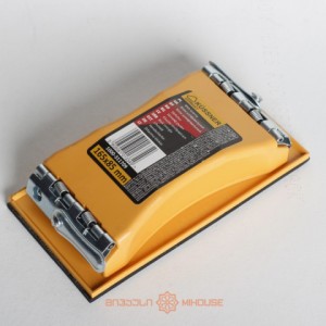 Bloc de ponçage 165x85mm a utiliser avec papier de ponçage Kussner/ pièce