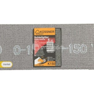 Grille de ponçage en acier *150* 115x280mm Kussner/ 5pièces