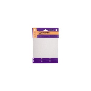 Papier de verre BLANC pour BOIS avec PEINTURE avec grain *320* 230x280mm Kussner/ 3pièces