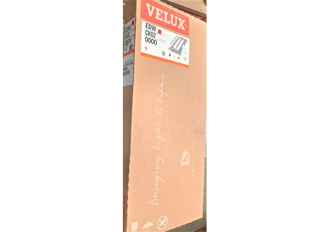 Raccord 55x78cm tuile VELUX EDW CK02 gris pièce