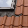 Raccord 78x118cm tuile VELUX EDW MK06 gris pièce