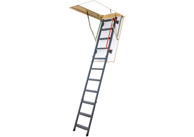 Escalier Métallique 70x120cm LMS 280 Fakro escamotable pour grenier pièce
