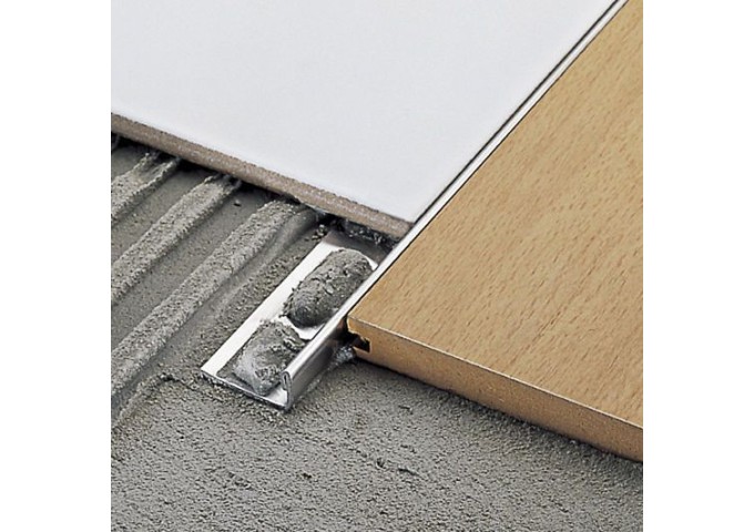 Corniere carrelage 12.5mm ALU anodise Durosol pièce 2.5mètres