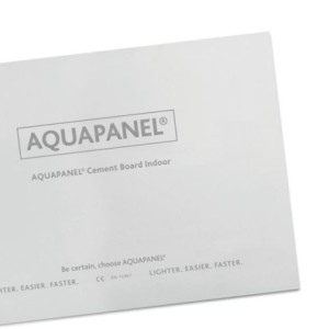 Plaque - Panneau Aquapanel Indoor 240x90cm 12.5mm Knauf hydrofuge FIBRE CIMENT/ plaque 2.16m²