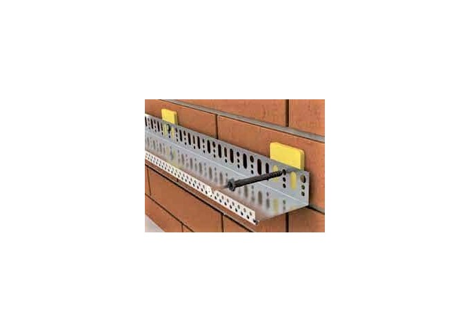 Cale . entretoise Jaune PVC 5mm pour cornière départ LZ20 50pièces