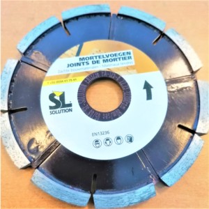 Disque Diamant déjointoyage 8mm FA-125-8/ pièce