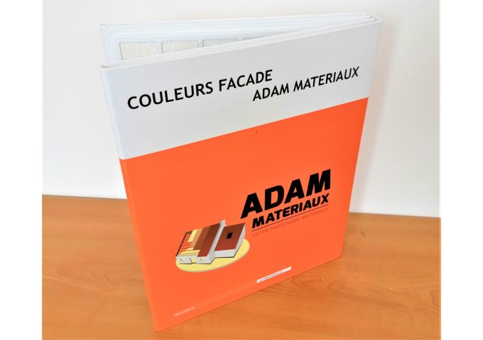 Nuancier.Carte couleur Format Géant 38x31x4cm Adam Materiaux pièce