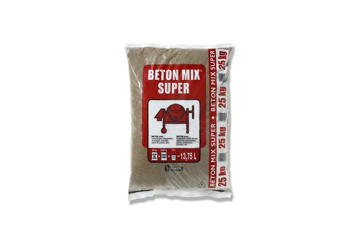 Sac sable Betonmix 0 4 + 4 16mm mélange béton Coeck sac 25kg
